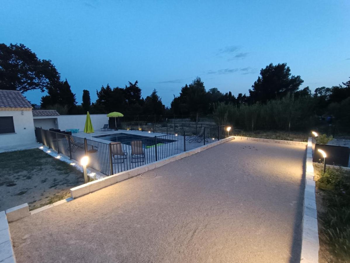 Maison Independante Avec Piscine, 10Min Avignon Pujaut Dış mekan fotoğraf