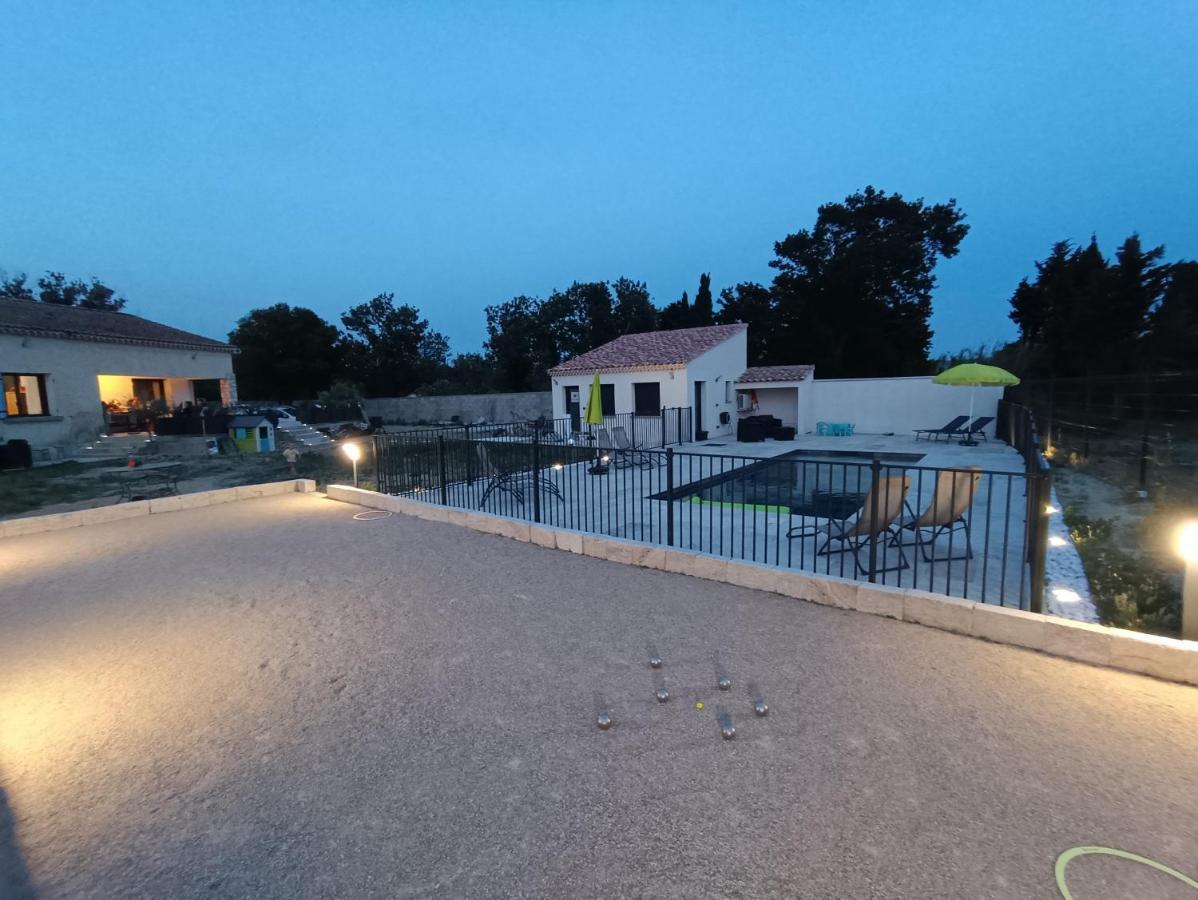 Maison Independante Avec Piscine, 10Min Avignon Pujaut Dış mekan fotoğraf